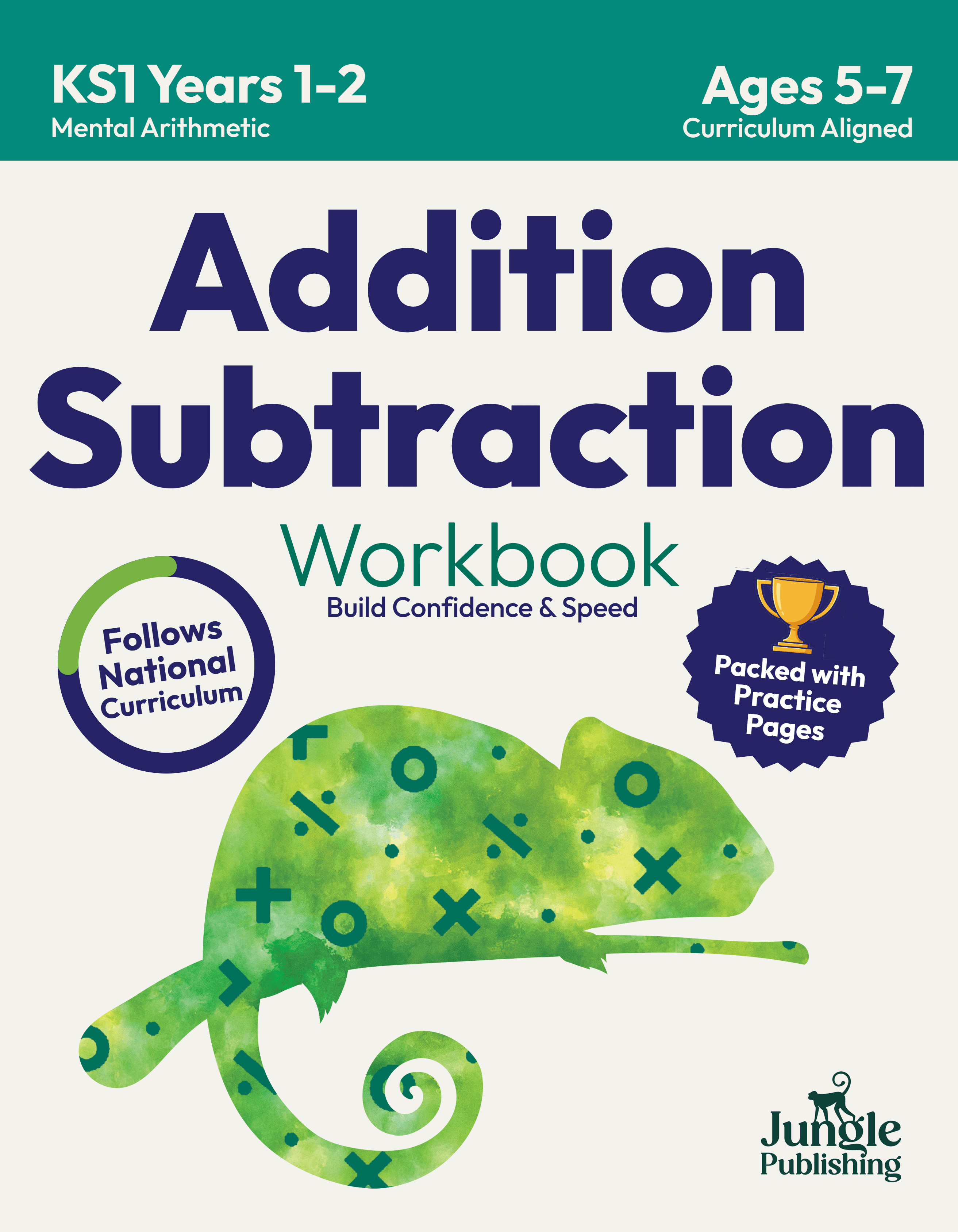 Addition and Subtraction Maths Workbook for 5-7 Year Olds