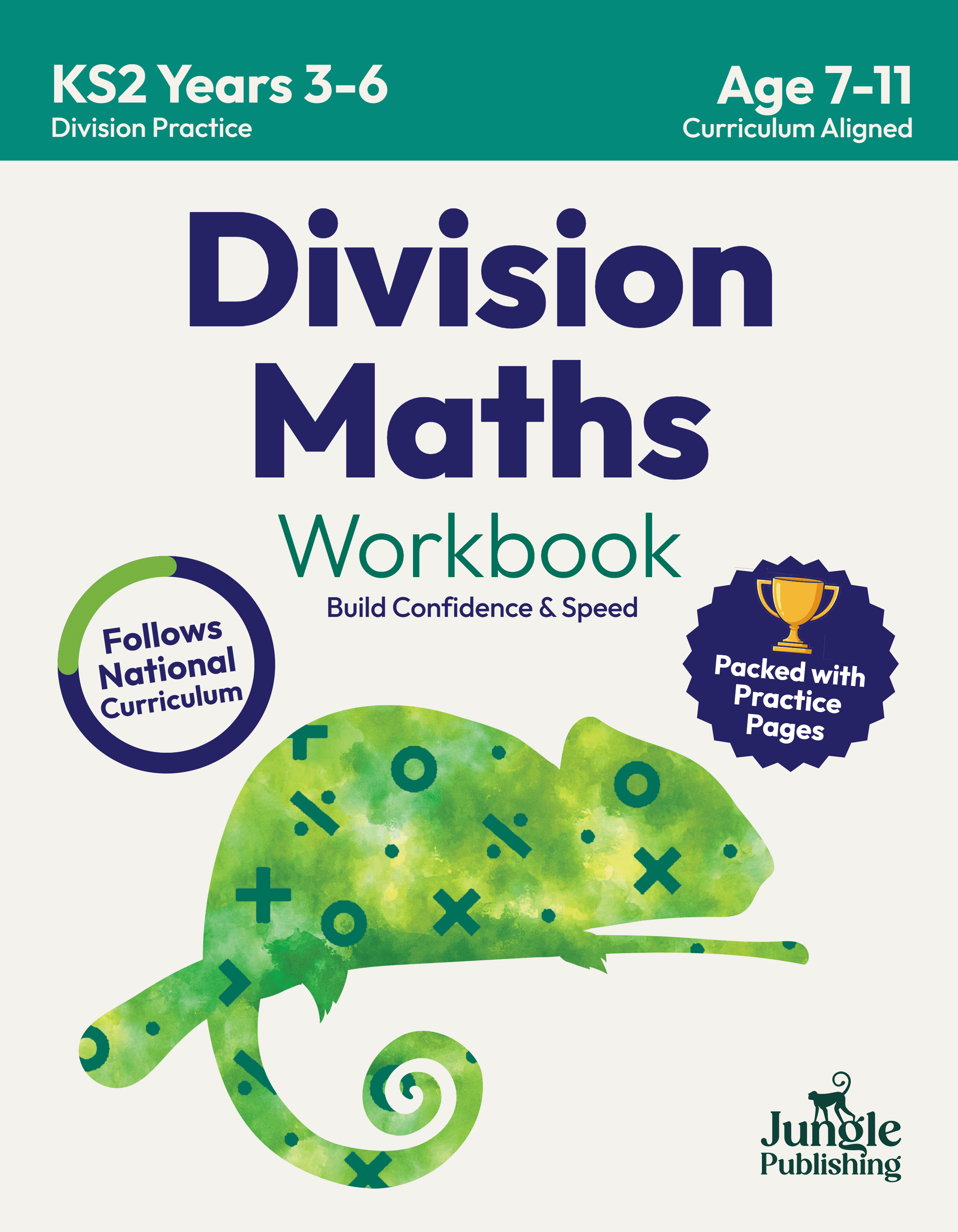 Division Maths Workbook for 7-9 Year Olds